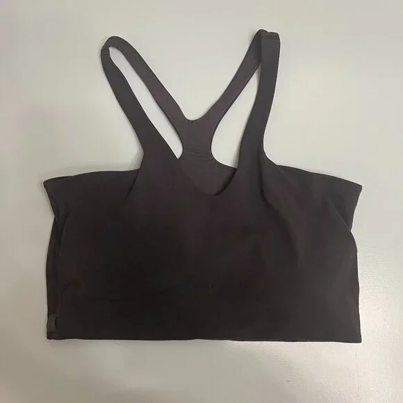 Lululemon Bend This V and Racer Bra Black S/M - Like New - Picture 2 of 3